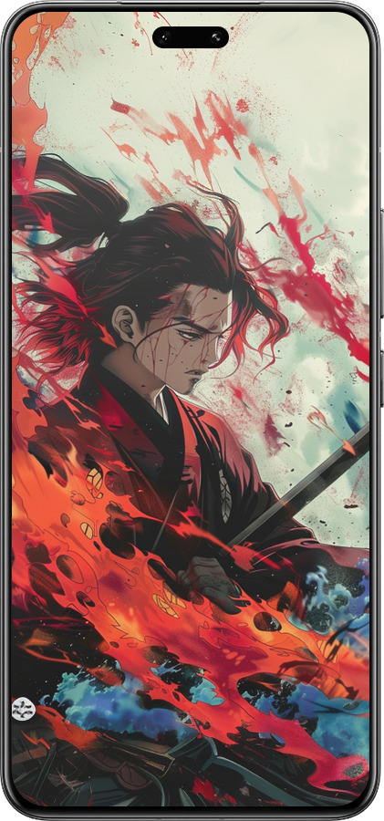 Силиконовый чехол Битва стихий для Xiaomi Civi 4 Pro - 6110u-3682 изображение 