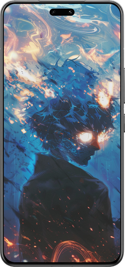 Силиконовый чехол Сатору Годжо для Xiaomi Civi 4 Pro - 6129u-3682 изображение 