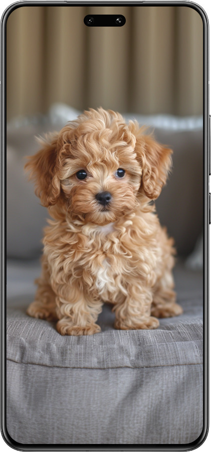 Силиконовый чехол Mini-maltipoo для Xiaomi Civi 4 Pro - 6158u-3682 изображение 