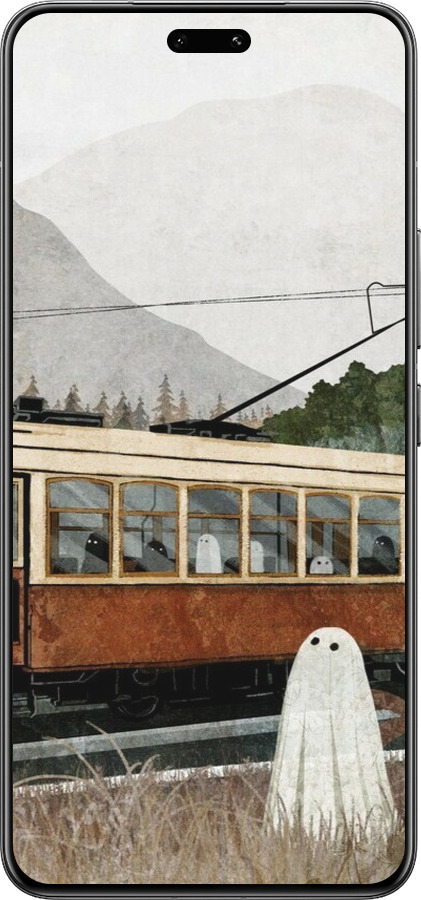 Силиконовый чехол Призрак 2 для Xiaomi Civi 4 Pro - 6247u-3682 изображение 