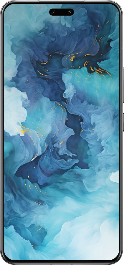 Силиконовый чехол Акварель для Xiaomi Civi 4 Pro - 6320u-3682 изображение 