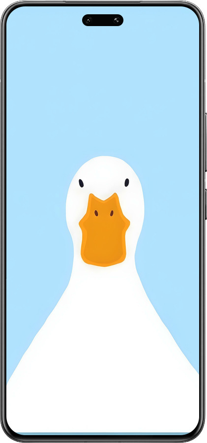 Силиконовый чехол Гусь для Xiaomi Civi 4 Pro - 6350u-3682 изображение 