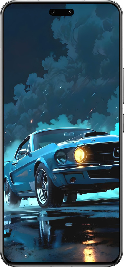 Силиконовый чехол Форд мустанг для Xiaomi Civi 4 Pro - 6374u-3682 изображение 