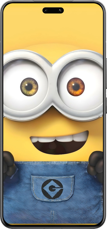 Силиконовый чехол Миньон для Xiaomi Civi 4 Pro - 6389u-3682 изображение 