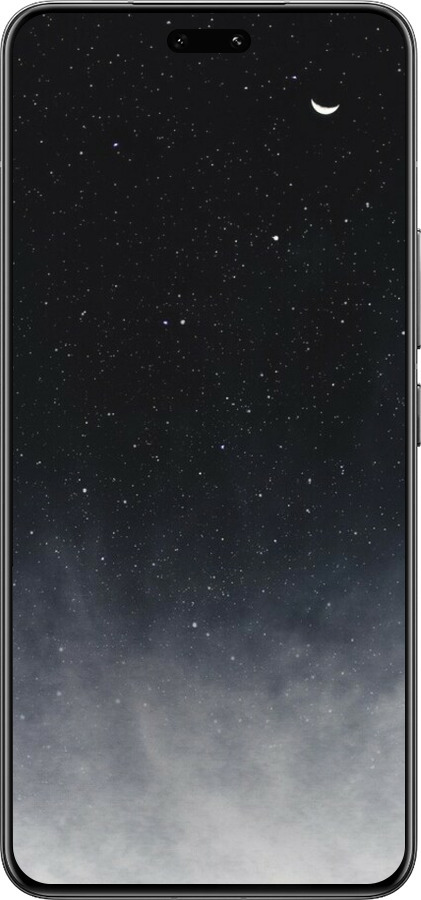 Силіконовий чехол Голубые облака, Голубая луна для Xiaomi Civi 4 Pro - 6396u-3682 изображение 