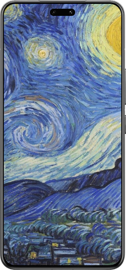 Силиконовый чехол «Звездная ночь» Винсента Ван Гога для Xiaomi Civi 4 Pro - 6433u-3682 изображение 