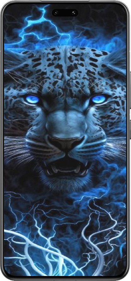 Силиконовый чехол Ледяной леопард для Xiaomi Civi 4 Pro - 6460u-3682 изображение 