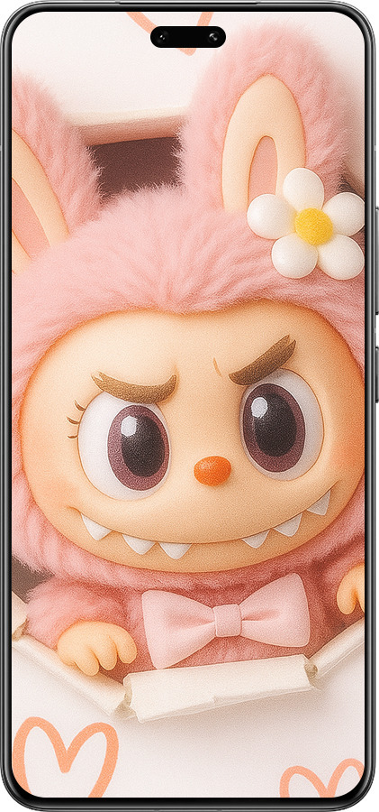 Силиконовый чехол Лабубу 2 для Xiaomi Civi 4 Pro - 6710u-3682 изображение 