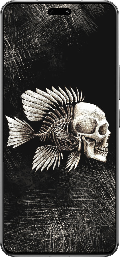 Силиконовый чехол Рыбо-человек для Xiaomi Civi 4 Pro - 683u-3682 изображение 