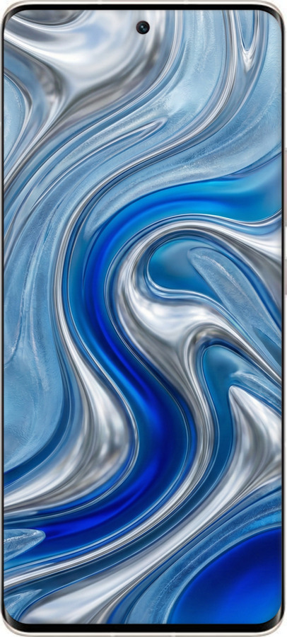 Силиконовый чехол Liquid Chrome для Xiaomi Civi - 6781u-2491 изображение 