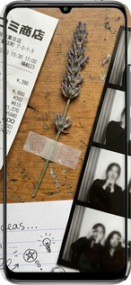 3D пластиковый матовый чехол Aesthetic Scrapbook Collage для Xiaomi Mi 10 Lite - 6773m-1924 изображение 