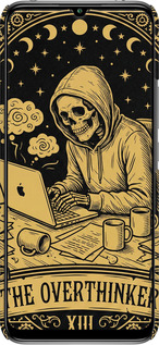 3D пластиковый матовый чехол The Overthinker для Xiaomi Mi 10 Lite - 6774m-1924 изображение 