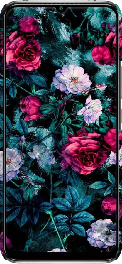 3D пластиковый матовый чехол Сад и розы для Xiaomi Mi 10 Lite - 6483m-1924 изображение 