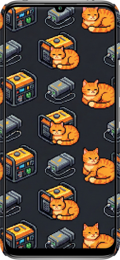 3D пластиковый матовый чехол Autonomous Zone для Xiaomi Mi 10 Lite - 6771m-1924 изображение 