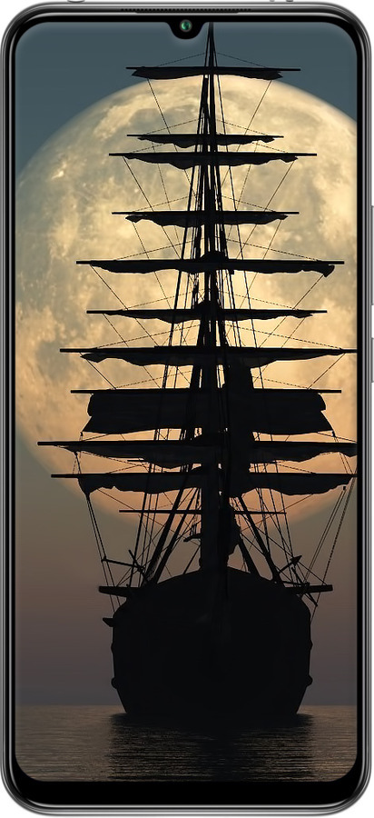 2D пластиковий чехол Корабель для Xiaomi Mi 10 Lite - 5998t-1924 изображение 