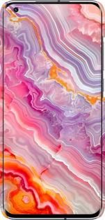 3D пластиковый матовый чехол Мрамор 2 для Xiaomi Mi 10 Ultra - 6307m-2064 изображение 