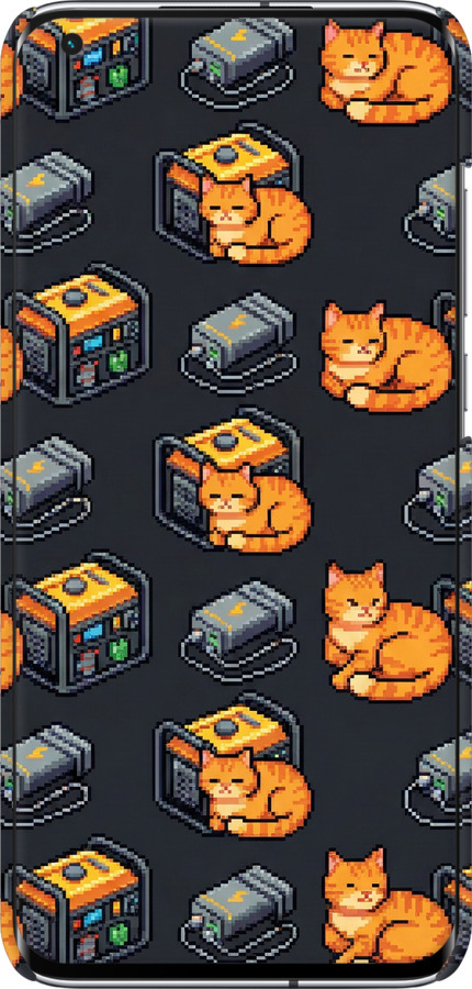 3D пластиковий матовий чехол Autonomous Zone для Xiaomi Mi 10 Ultra - 6771m-2064 изображение 