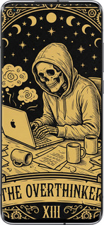 2D пластиковий чехол The Overthinker для Xiaomi Mi 10 Ultra - 6774t-2064 изображение 