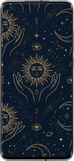 2D пластиковый чехол Celestial Harmony: Sun & Moon Gold Mystic Pattern для Xiaomi Mi 10 Ultra - 6778t-2064 изображение 