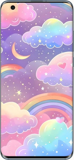 TPU чехол Облака и радуга для Xiaomi Mi 10 - 6312b-1860 изображение 