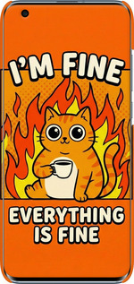 3D пластиковый матовый чехол Funny Cat для Xiaomi Mi 10 Pro - 6786m-1870 изображение 