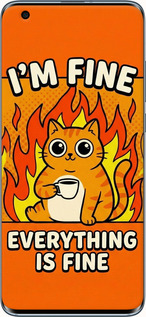 2D пластиковый чехол Funny Cat для Xiaomi Mi 10 - 6786t-1860 изображение 