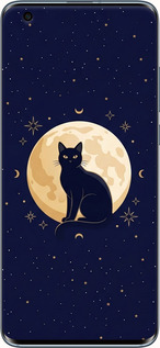 2D пластиковый чехол Cute Cat Celestial/Witchy для Xiaomi Mi 10 - 6787t-1860 изображение 