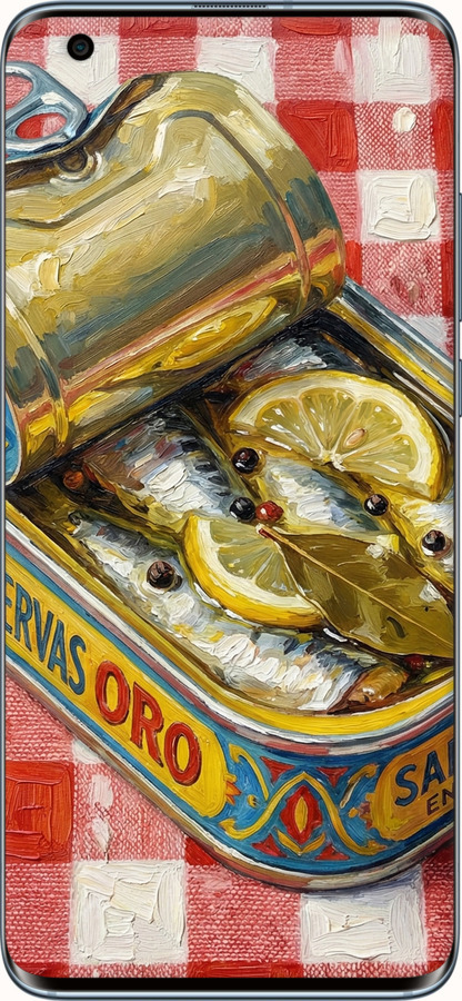 2D пластиковый чехол Vintage Sardine Tin Phone для Xiaomi Mi 10 - 6772t-1860 изображение 