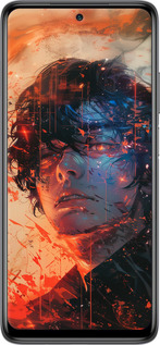 TPU чехол Обличчя в полум'ї для Xiaomi Mi 10T Lite - 6127b-2097 изображение 