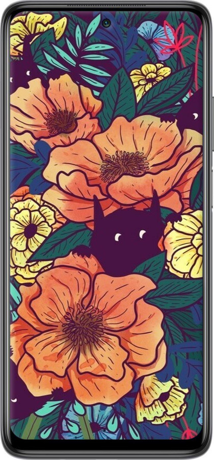 TPU чехол Із зображенням польових квітів для Xiaomi Mi 10T Lite - 6419b-2097 изображение 