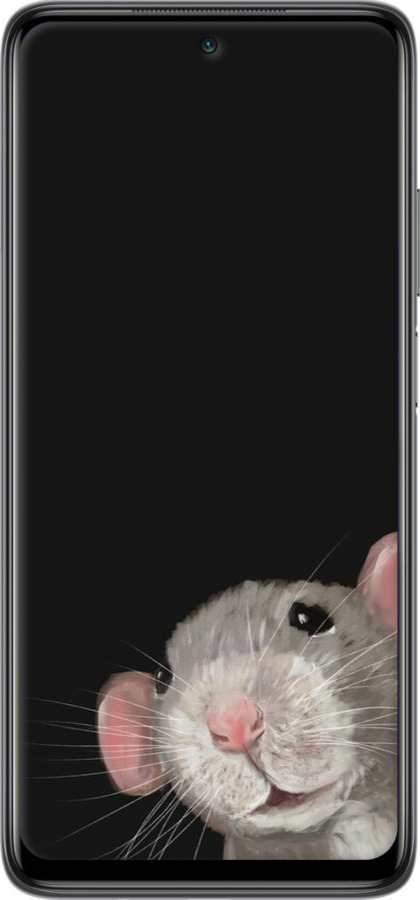 TPU чехол The Peeking Rat для Xiaomi Mi 10T Lite - 6442b-2097 изображение 