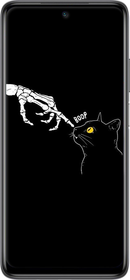TPU чехол Кошка для Xiaomi Mi 10T Lite - 6505b-2097 изображение 
