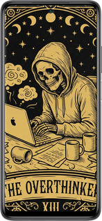 2D пластиковый чехол The Overthinker для Xiaomi Mi 10T Lite - 6774t-2097 изображение 