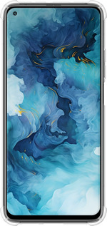 Силикон с усиленными углами чехол Акварель для Xiaomi Mi 10T Pro - 6320sp-2679 изображение 