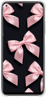 Силикон с усиленными углами чехол Coquette Ribbons Dark Coquette для Xiaomi Mi 10T - 6767sp-2096 изображение 