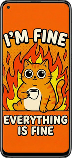 Силиконовый чехол Funny Cat для Xiaomi Mi 10T - 6786u-2096 изображение 