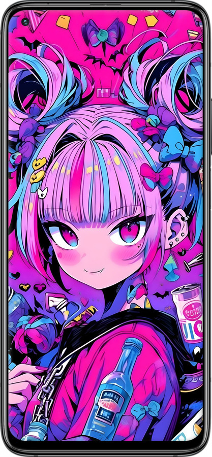 Силиконовый чехол Аниме милаха для Xiaomi Mi 10T Pro - 6314u-2679 изображение 
