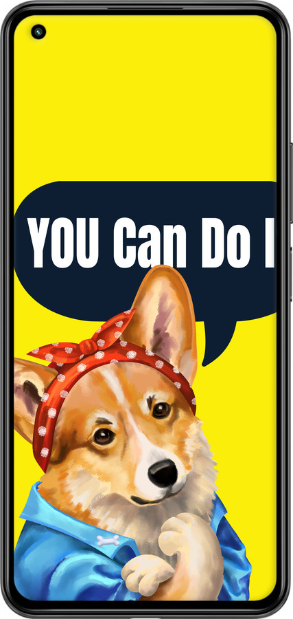 TPU чехол чехол с корги You Can Do It для Xiaomi Mi 11 Lite - 6184b-2281 изображение 