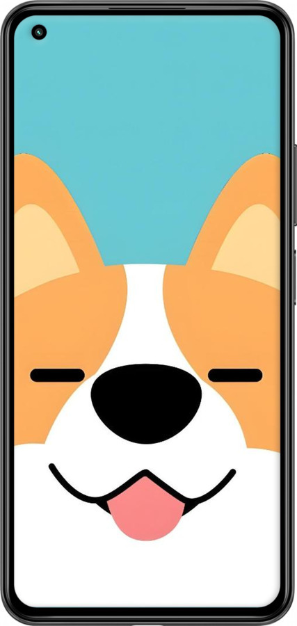 TPU чехол Корги для Xiaomi Mi 11 Lite - 6280b-2281 изображение 