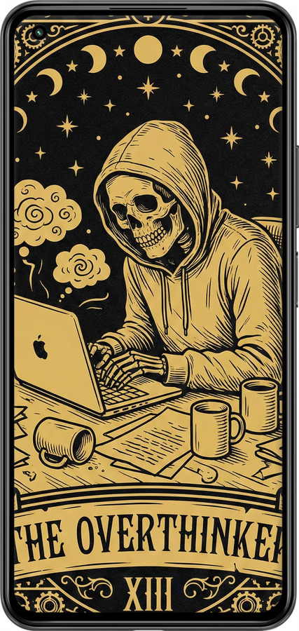 TPU чехол The Overthinker для Xiaomi Mi 11 Lite - 6774b-2281 изображение 