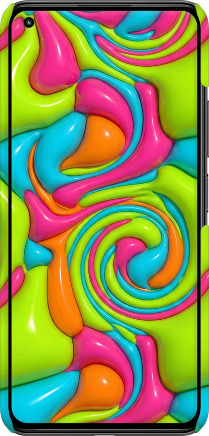 3D пластиковий матовий чехол Y2K Jelly Dream для Xiaomi Mi 11 Lite - 6780m-2281 изображение 