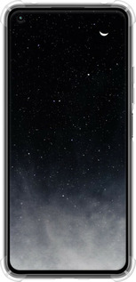 Силикон с усиленными углами чехол Сині хмари, Синій місяць для Xiaomi Mi 11 Lite - 6396sp-2281 изображение 