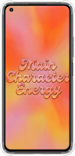 Силикон с усиленными углами чехол Aura Gradient Main Character Energy Aesthetic Y2K для Xiaomi Mi 11 Lite - 6783sp-2281 изображение 