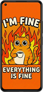 Силіконовий чехол Funny Cat для Xiaomi Mi 11 Lite - 6786u-2281 изображение 