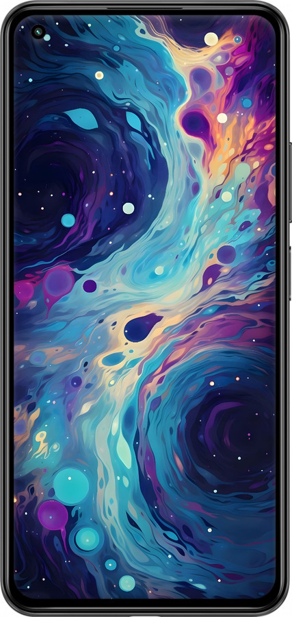 Силиконовый чехол Арт акварель для Xiaomi Mi 11 Lite - 6329u-2281 изображение 