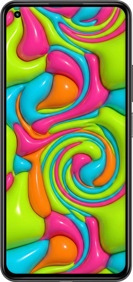 Силиконовый чехол Y2K Jelly Dream для Xiaomi Mi 11 Lite - 6780u-2281 изображение 