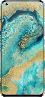 3D пластиковый матовый чехол Green marble для Xiaomi Mi 11 Ultra - 4365m-2295 изображение 