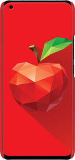 3D пластиковий матовий чехол Яблуко для Xiaomi Mi 11 Ultra - 4696m-2295 изображение 
