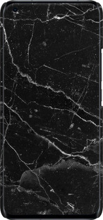 3D пластиковий матовий чехол Чорний мармур v2 для Xiaomi Mi 11 Ultra - 5568m-2295 изображение 