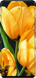 3D пластиковий матовий чехол Жовті тюльпани для Xiaomi Mi 11 Ultra - 5991m-2295 изображение 